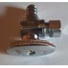 40 Pcs. 1/2" Pex X 3/8"OD Comp. Angle Valve, Lead Free Brass, Pex Angle Valve