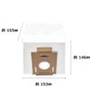 Ecovacs 6 Pack Compatible with DEEBOT N10PLUS/T8+/N8+/N8 PRO+/T9+/N10 PLUS/Automatic Garbage Collection Stand