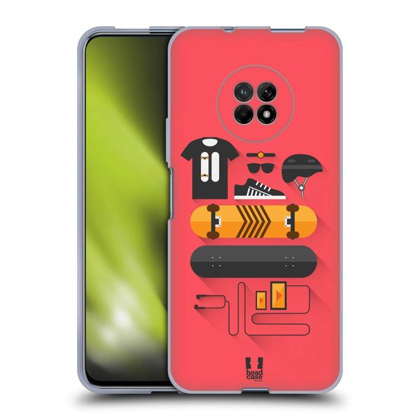 Head Case Designs Skater Starter Pack Soft Gel Case Compatible With Huawei Enjoy 20 Plus 5G