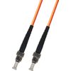 Ultra Spec Cables 5M Multimode Simplex Fiber Optic Patch Cable Cord (62.5/125) - ST to ST