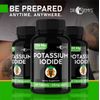 (3PK) - Potassium + Iodide Pills Tablets☆130 mg Supplement☆Survival Kit Fallout