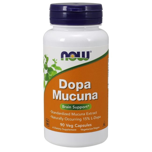 NOW FOODS Dopa Mucuna - 90 Veg Capsules