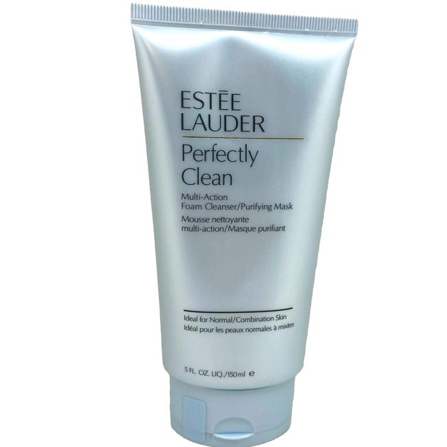 Estee Lauder PERFECTLY CLEAN Multi-Action Foam Cleanser/PurifyingMask - 5oz -NEW