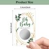 Haizct 50 Pack Watercolor plantsBlank Gift Certificate Scratch Off Cards for Small Business, Spa Beauty Makeup Hair Salon, Bridal Shower, Baby Shower, Wedding Shower Ideas (Oh, Baby)-GK099