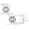 10A 2 Way Ceiling Pull Cord Light Switch 1.5M Long String Brushed Chrome Effect Kitchen Toilet Lighting Pullcord