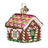 Old World Christmas Ornaments: Gingerbread Collection Glass Blown Ornaments for Christmas Tree, Gingerbread House, 20013
