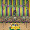 Beistle Mardi Gras Beads Tablecover