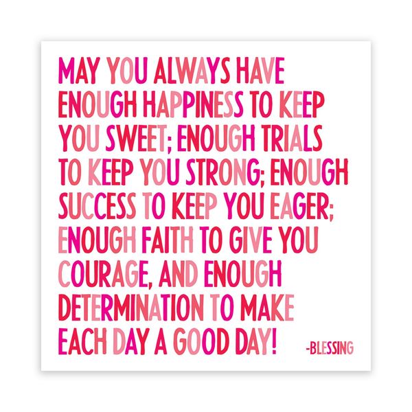 QUOTABLE Cards Magnet May You Always, 1 EA