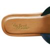 86103 Women's Flat Sandals, Spring/Summer, PU Leather, Stylish, Square, Toe Beige,