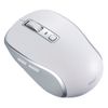 bt5 silent 5-button blue led mouse/white