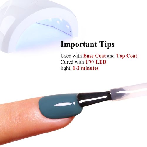Ozzeal Smalto Semipermanente Unghie Grigio, 15ML Blu Grigio Smalti Semipermanenti Per Unghie Manicure Autunno Inverno Smalto Gel Unghie UV Soak Off Led UV Gel Nail Polish