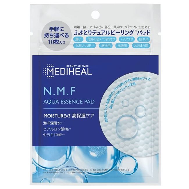 Mediheal NMF Aqua Essence Pad 10 pieces Korean cosmetics