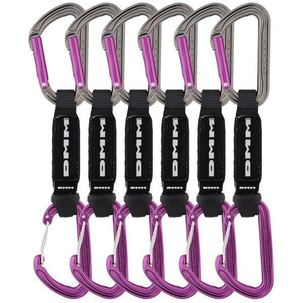 DMM Shadow/Spectre Hybrid 6er Pack Expresssets, Purple, 12cm
