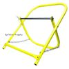 Cable Caddy Directv Dish Installer Spool Reel Wire Holder Folding Yellow RG6