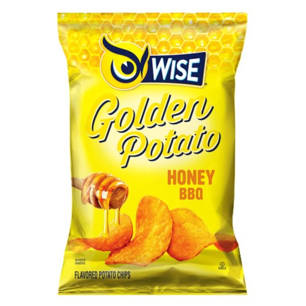 Wise Foods Honey BBQ Potato Chips, 4-Pack