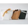 Craft gift bag with ribbon (Black)