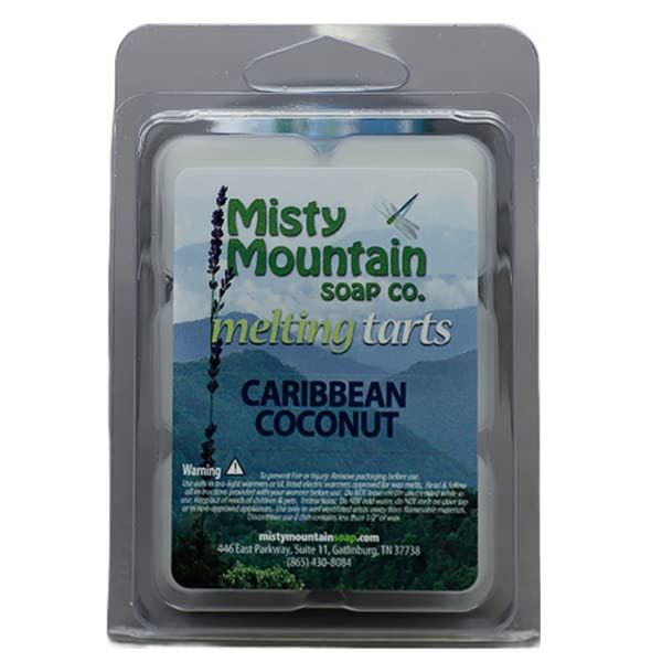 Scented Wax Melts - Caribbean Coconut - Misty Mountain Soap Co.