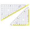 Sonic Fun Learning Triangle Ruler Set, 5.1 inches (13 cm), Set of 10