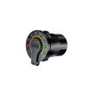 Dual USB Car Cigarette Lighter Socket Phone Charger Power Outlet W/LED Voltmeter