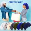 8 Pieces Unisex Dreadlock Cap Dreadlock Spandex Cap Long Hair Dreads Head Wrap Sleep Bonnet Full Cover for Men, 15 x 9 Inch (Assorted Color)