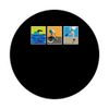 Swimming Cycling Running Cyclist PopSockets Swappable PopGrip