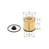 Bosch P7178 - Oil Filter Car
