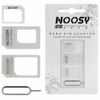 Noosy 4-in-1 Sim Card Adapter Set - White