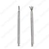 2Pcs Dental Fixture Surface Threads Cleaning Brush Titanium Brushes Debridement