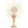 CafePress Eucharist29X6.5 Oval Car Bumper Sticker(10-Pack)