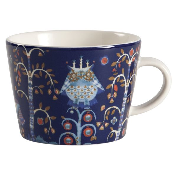Iittala Taika Coffee/Cappuccino Cup, Blue,6-3/4-Ounce