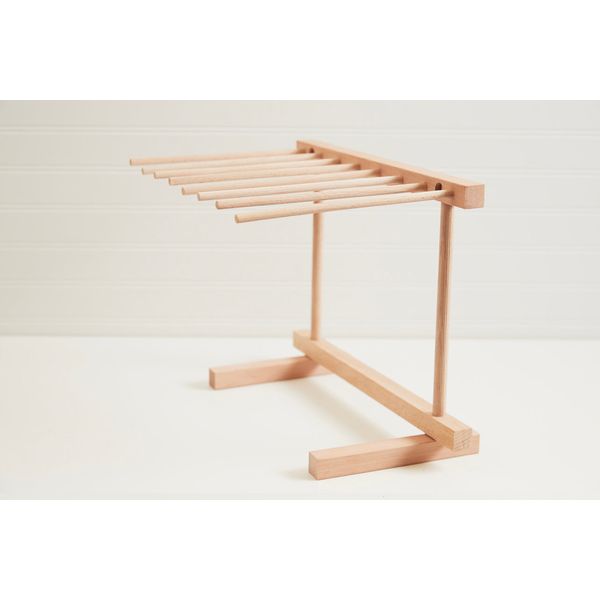 Italian Beechwood Collapsible Pasta Drying Rack