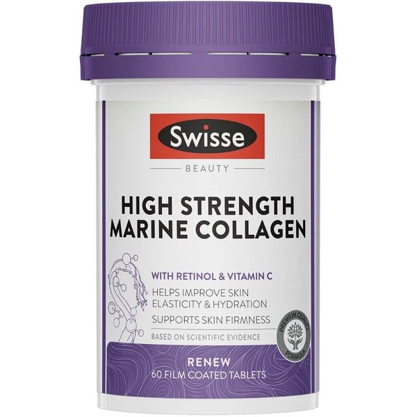 Marine Collagen High Strength 60 Tabs Swisse Beauty