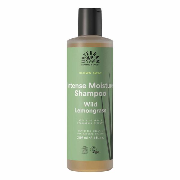 Urtekram Intense Moisture Shampoo Wild Lemongrass 250ml/ 8.4fl.oz.