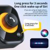  Car Speakerphone Hands-Free Kit Hi-Fi Speaker Bluetooth Auto Multipoint Phone 