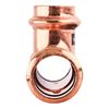 VIEGA 77387 Propress Zero Lead Copper Tee with 3/4" Press x Press (3-Pack)