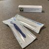 xlinMed Meibomian Gland Expressor Titanium Alloy Eyelid Massage Tweezers Eyelid Gland Blockage Unblocking Physiotherapy Tools Kit Glass Dot Eye Stick