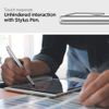 Spigen Stylus Pen Designed for Universal Capacitive Touch Screens Devices, Cell Phones, Tablets, Laptops - Silver
