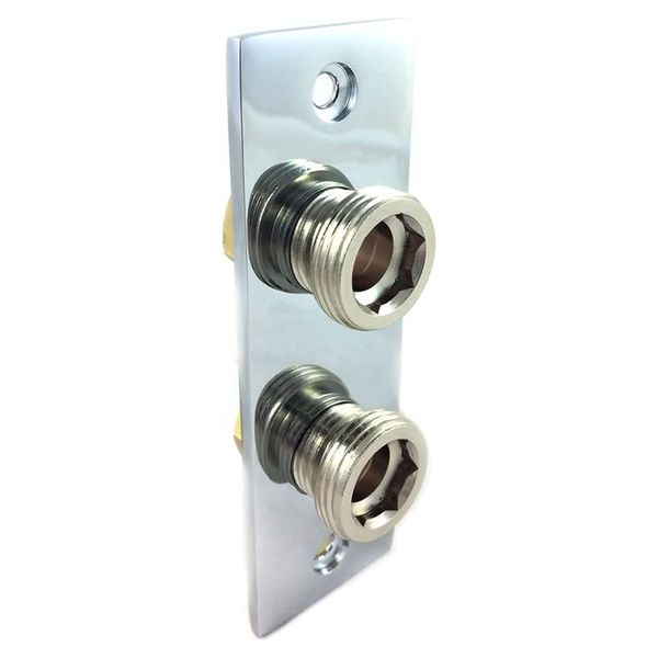 Bidet Douche Shataff Thermostatic Shower Fixing Wall Plate Bathroom Toilet Valve Backplate Chrome