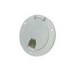 (1805W) Big Round Cable Hatch White