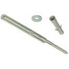 2 x 120mm Floating Shelf Bracket, Hidden Fixing Mount for Shelves Brackets Concealed