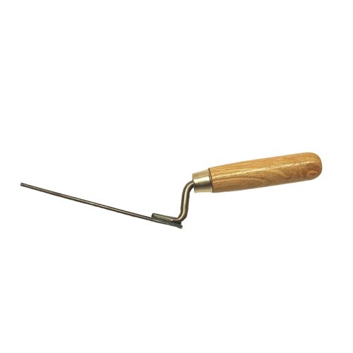 2 x Finger Pointing Trowel 12 mm - 0.47 inch Spring Carbon Steel Tuck with Wooden Handle (12mm Pair)