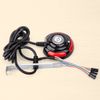 sourcing map PC Desktop Power Button Switch, 170cm Desktop PC Computer Case Power On/Off Reset HDD Push Button Switch - Length 67 inch