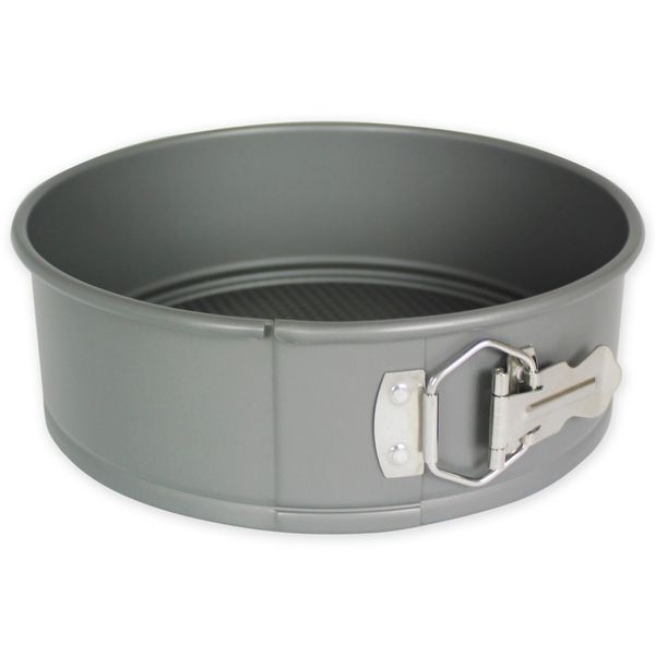 PME SPR093 Silver Anodised Springform Cake Pan 9 x 3-Inch Deep