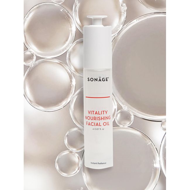 SONAGE Vitality Nourishing Facial Oil | Hydrates and Locks In Moisture |Facial Oil Infused With 10 Botanicals, Antioxidants and Omega Acids | Gentle For All Skin Types