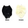 Macramé Tassels | 65mm x 90mm Threaded Tassels | Knotted Tassels | Cream