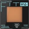 Maybelline Fit Me Matte + Poreless Pressed Face Powder Makeup & Setting Powder, Mocha, 1 Count