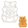 Hamster Essen Nuss Ausstechform, 1 Teil