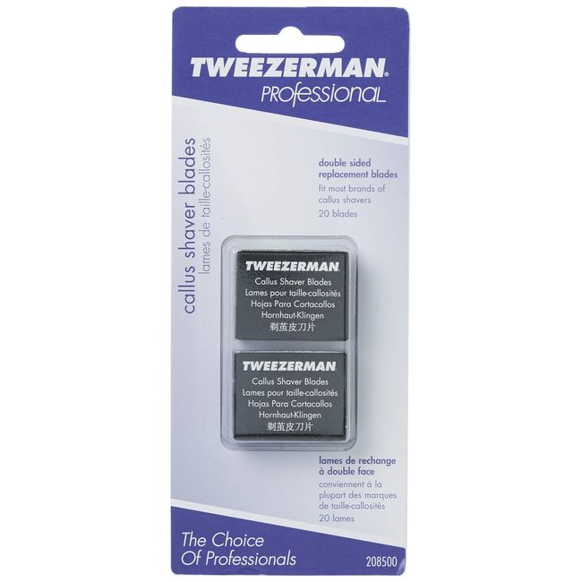 Tweezerman Callus Shaver Blades 20 pack (5000-P)