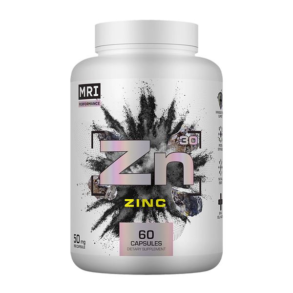 MRI Performance Zinc 50mg Vegetarian Capsules 