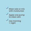 Burt's Bees Hyaluronic Acid Face Serum, Hydrates & Boosts Skin Naturally for Smoother, Glowing Skin Tone, Lightweight, with Algae - Hydrating Booster Facial Serum (1 oz)